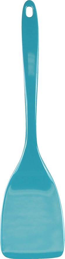 Spatula, Turner for Non-stick pans, Heat Resistant, BPA Free Melamine Utensil with Ergonomic Handle, Flipper, 11 inch, Turquoise by RestonLloyd