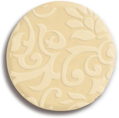 Mrs. Anderson’s Baking Mini Embossing Rolling Pin, Floral Scroll Design, Poplar Wood and Chrome-Plated Iron - Image 3