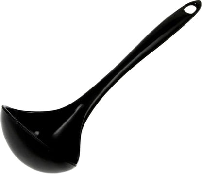 Chef Craft Basic Melamine Cooking Ladle, 10.5 inch, Black by ChefCraft