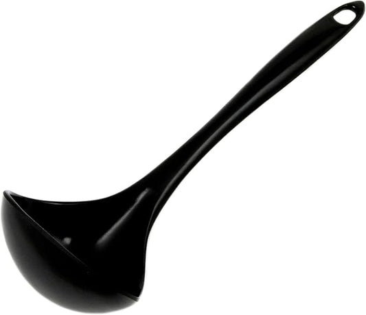 Chef Craft Basic Melamine Cooking Ladle, 10.5 inch, Black by ChefCraft