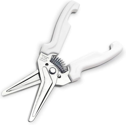 JERO Spring Assisted Kitchen Shears with Holder — Durable Stainless Steel Scissors for Herbs, Kitchen Tasks, Floral Trimming, Crafting — Made in Portugal by Jero Knife Company by JERO