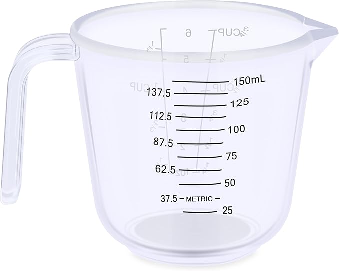 DOTINGHUX Measuring Cup, 3/4 Cup, Clear - Image 2