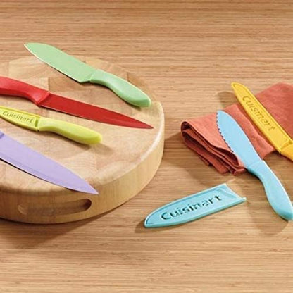 Cuisinart 12-Piece Kitchen Knife Set, Advantage Color Collection with Blade Guards, Multicolored, C55-12PCER1 - Image 5
