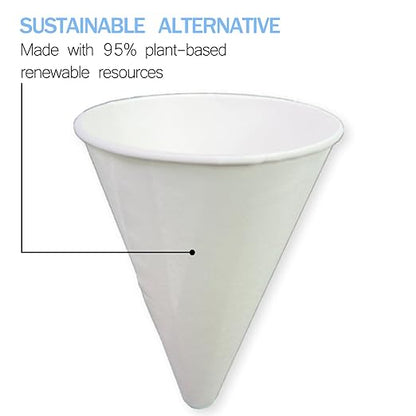 100 Pcs Paper funnels for Motor Oil 6oz Disposable Engine Oil Funnels Paper Funnel for Dispensers Kitchen Filling Bottle Disposable Funnel Paper Funnels Paper Oil Funnels - Image 4
