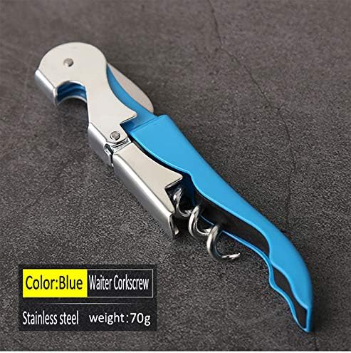 Professional Waiter Corkscrew Wine Openers Set, Heavy Duty Stainless Steel Hinges Wine Key for Restaurant Waiters, Sommelier, Bartenders - Image 6