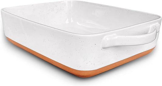 Mora 9x13in Porcelain Baking Dish - Oven to Table, Freezer Safe by MORA