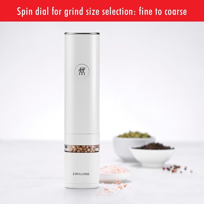 ZWILLING Enfinigy Electric Salt/Pepper Mill - White - Image 4