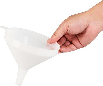 Restaurantware-Met Lux 16-ounce Plastic Funnel, 1 Plastic Funnel - Precise Spout, White Pouring Tool, Wide Spout, For Transferring Ingredients - Image 7