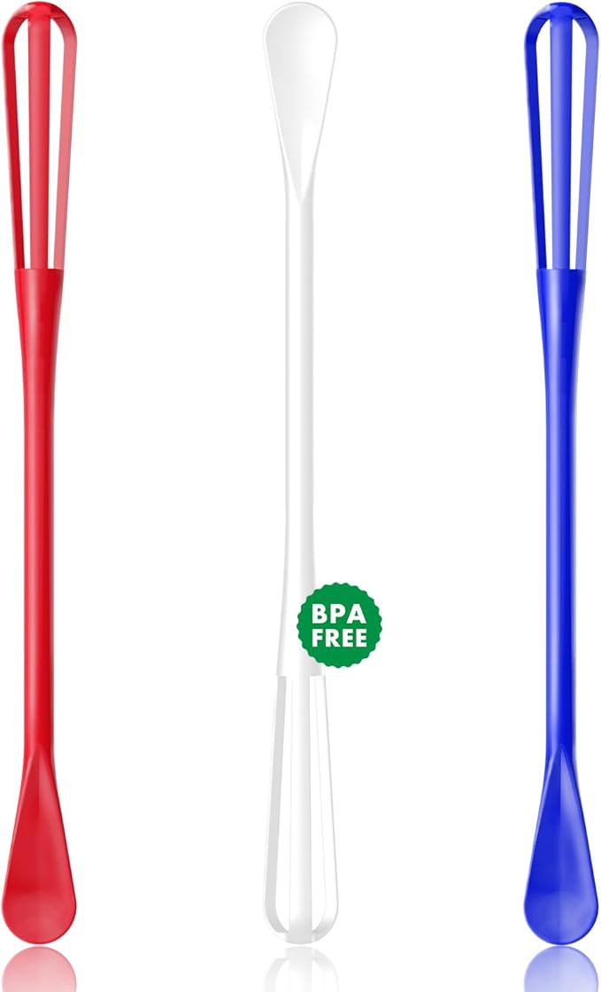 OYV American Colors Mini Whisk Set, 8.5 in Mini Whisks for Cooking, 3 Pieces Small Wisk For Whisking, Beating, Blending Ingredients, Mixing Sauces, BPA Free Tiny Whisk by OYV