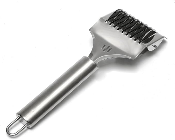 16x7x3.1cm High Grade Stainless Steel Noodle Lattice Roller Docker Dough Cutter Pasta Spaghetti Maker for Kitchen Cooking Tools by Mangocore