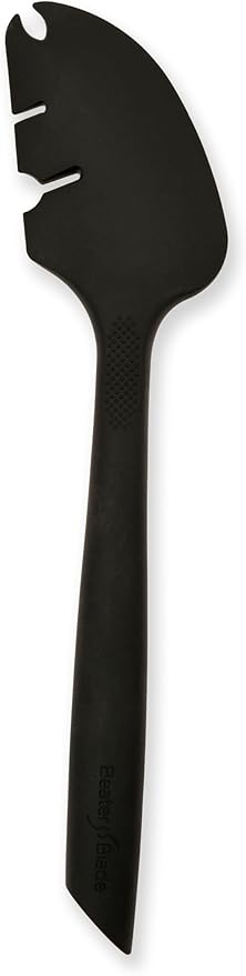 Silicone Spatula ONE Mixer Beater Scraper and Spatula, Black - Image 2