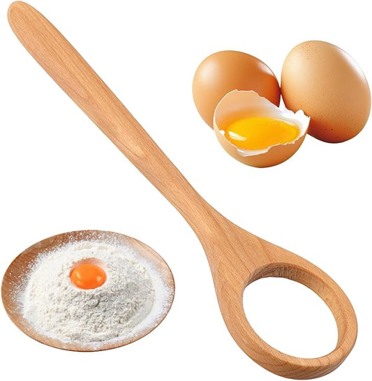 Danish Dough Whisk, Wooden Bread Whisking Tool for Mixing, Sourdough Whisk for Mixing Egg Pizza Bread Baking Tools and Supplies