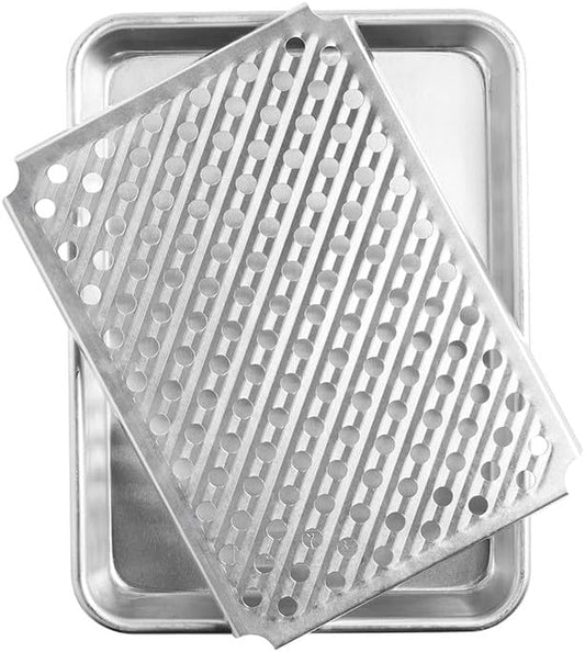 Nordic Ware Naturals Quarter Sheet with Multi-Purpose Oven and Cooling Rack by NordicWare
