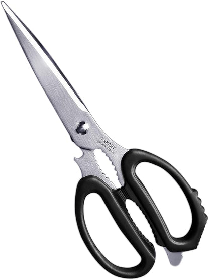 CANARY Japanese Kitchen Scissors for Food 9.5" [Long Blade] Heavy Duty Kitchen Shears, Dishwasher Safe Come Apart Blade, Japanese Stainless Steel Blade, Made in JAPAN by CANARY