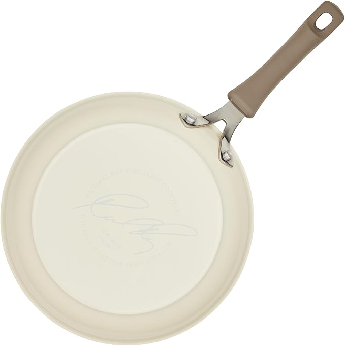 Rachael Ray Cook + Create Nonstick Frying Pan/Skillet, 10 Inch - Almond - Image 11