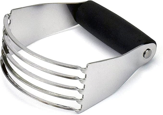 Dough Blender Heavy Duty Pastry Cutter Stainless Steel Butter Cutter Professional Baking Tool For Mixing Flour Butter (Black) by Theophorus