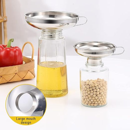 Canning Funnel for Kitchen Use, Wide Mouth Funnel for Mason Jars, Large Canning Funnels for Filling Bottles - Image 5
