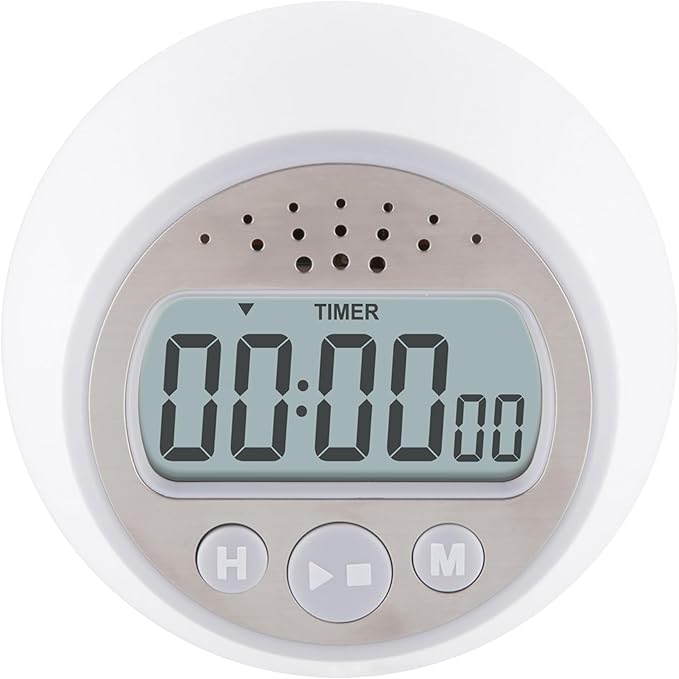Taylor Digital Timer Counts Up and Down for School, Learning, Projects, and Kitchen Tasks, Super Loud Digital Timer, Gray - Image 6