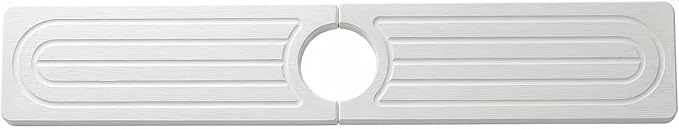 Faucet Mat for Kitchen Sink -Diatomite Stone Drying Mat for Kitchen Counter & Bathroom Sink,Quick-Dry Kitchen Sink Mat-Sink Protector & Splash Guard,Super Absorbent (White, 15.8"x4") - Image 8