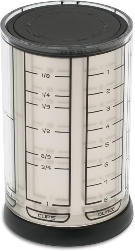 KitchenArt Professional Series 2 Cup Adjust-A-Cup, Champagne Satin, Adjustable, 1/8 to 2-Cup - Image 2
