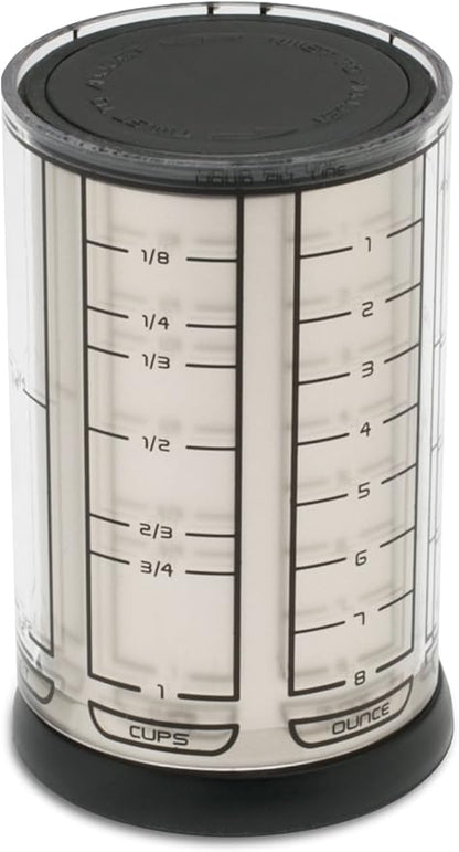 KitchenArt Professional Series 2 Cup Adjust-A-Cup, Champagne Satin, Adjustable, 1/8 to 2-Cup - Image 2