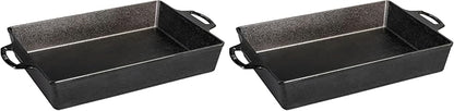 Lodge Cast Iron Casserole Pan (Pack of 2) by Lodge