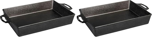 Lodge Cast Iron Casserole Pan (Pack of 2) by Lodge