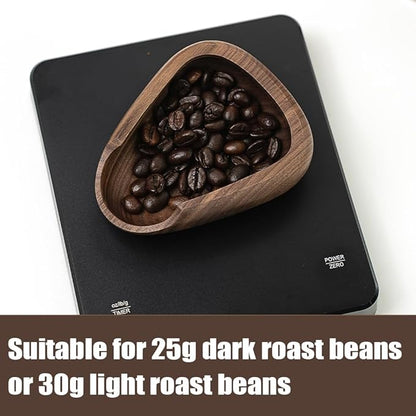 Coffee Bean Dosing Cup & RDT Spray Bottle Set - Walnut Wood Espresso Accessories Kit with Static Reduction Spray, Measuring Tray for Coffee/Tea ﻿ - Image 2