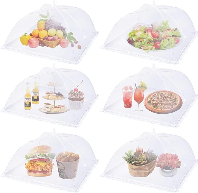 8Pack Party Supplies (food covers*3, tablecloth*1, Inflatable Serving Bars*1,Ice Bag*2, Pump*1),Pool Party Buffet Drink Cooler, Ice Tray Food Drink Containers for BBQ Picnic Pool Garden Party Wedding - Image 3