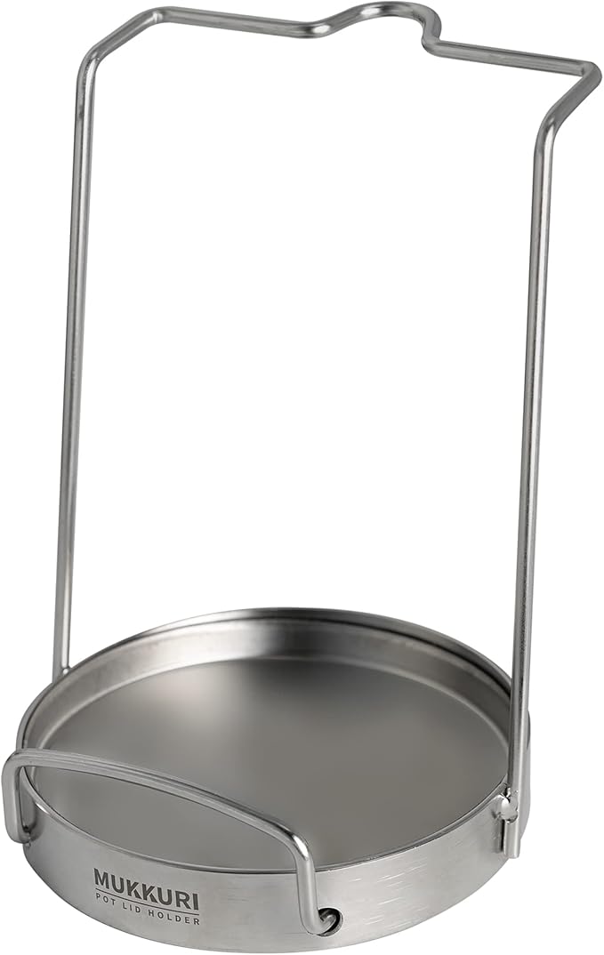 Pot Lid Organizer, Pot Lid Holder 304 Stainless Steel Pot Lid Stand,Lid and Spoon Rest Cutting Board Holder,Pot Lid Rack for Kitchen Utensil(Silver) - Image 3