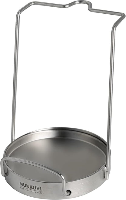 Pot Lid Organizer, Pot Lid Holder 304 Stainless Steel Pot Lid Stand,Lid and Spoon Rest Cutting Board Holder,Pot Lid Rack for Kitchen Utensil(Silver) - Image 3