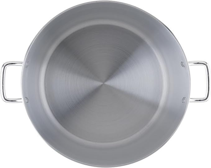 Winware Professional Aluminum 60 Quart Stockpot, Silver - Image 5