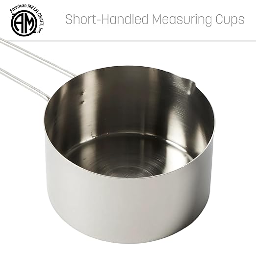 American Metalcraft MCW125 Stainless Steel Measuring Cup, Wire Handle, 1 1/4-Inch Cup - Image 5