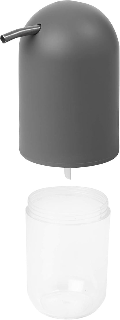 Umbra Touch Soap Dispenser Pump 13 oz (384 ml) Capacity for Liquid Soap or Hand Sanitizer, Easy to Refill, Grey - Image 9