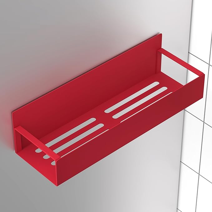 HuggieGems 2 Pack Magnetic Spice Storage Rack Organizer for Refrigerator and Oven, Red Fridge Organizers and Storage - Image 6