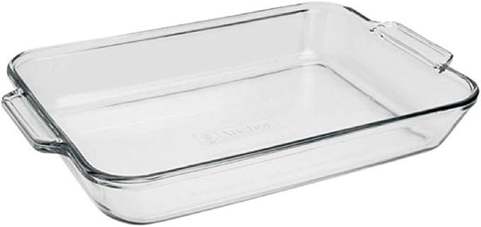 Anchor Hocking 81935OBL11 Oven Basics Bake Dish, 3 quart, Clear by AnchorHocking