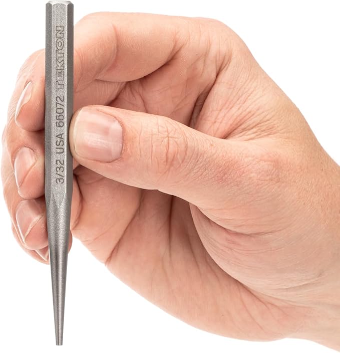 TEKTON 3/32 Inch Solid Punch | 66072 | Made in USA