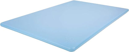 18 x 12 Large Blue Plastic Cutting Board for Fish, Seafood, Shellfish - 1/2 Inch Thick HDPP, NSF and Commercial Grade by ThirteenChefs