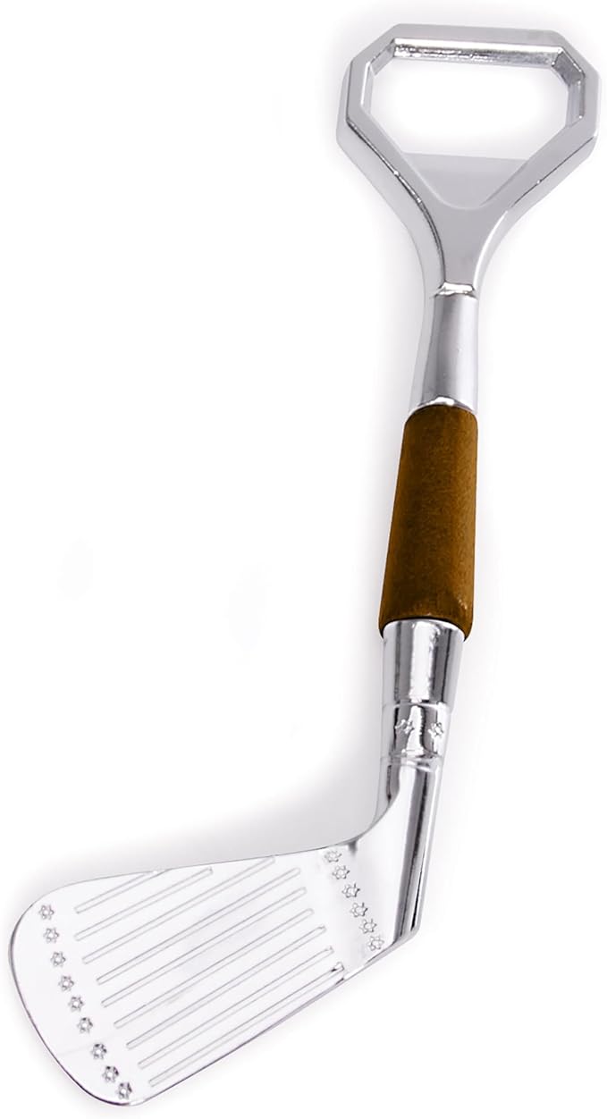 Golf Club Bottle Opener, Golfer Beer Novelty Item for the Golf Lover and Beer Enthusiast, golf decor Made from Zinc Alloy, 100g