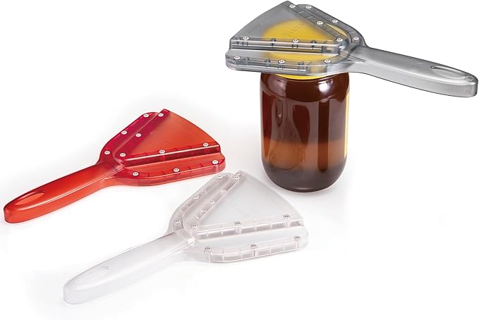 Uinxan Jar Opener for Weak Hand & Seniors with Arthritis,Easy Twist Off Bottle Caps,Patent | Unique Kitchen Gadgets,Handheld Lid Top Open for Elderly/Women/Men (Transparent) - Image 6
