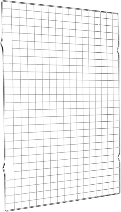 Cooling Rack for Baking, 16x10 Inches Baking Rack, Thick Wire Cookie Rack for Cooking, Roasting, Grilling, Drying, Oven Safe, Fits Half Sheet Pan by Briout