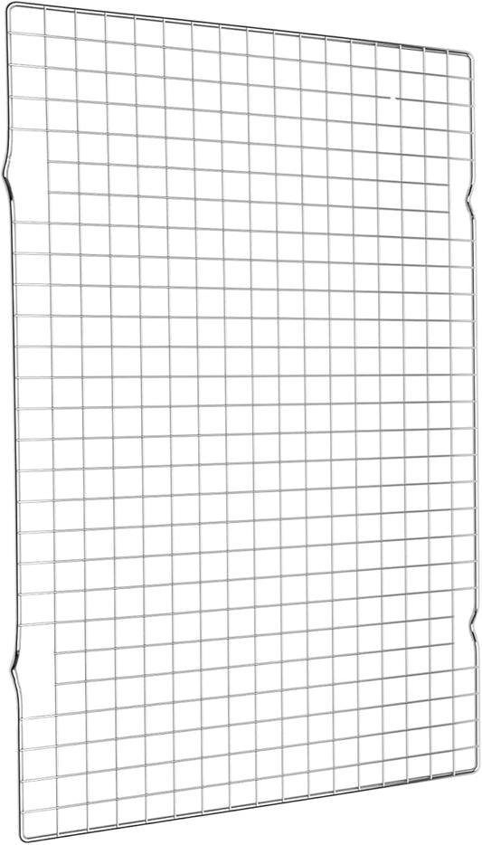 Cooling Rack for Baking, 16x10 Inches Baking Rack, Thick Wire Cookie Rack for Cooking, Roasting, Grilling, Drying, Oven Safe, Fits Half Sheet Pan by Briout
