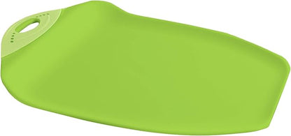 Dexas Chop & Scoop Cutting Board, 9.5 by 13 inches, Solid Green, 322-J383 - Image 4
