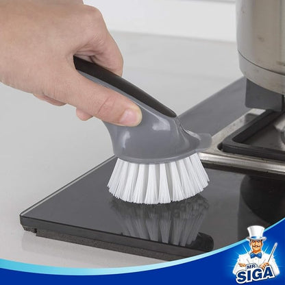 MR.SIGA Pot and Pan Cleaning Brush, Dish Brush for Kitchen, Pack of 2 - Image 9