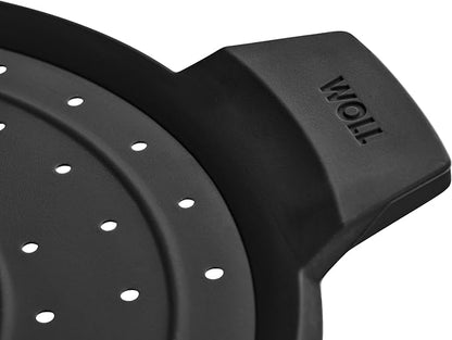 Woll Silicone Splatter Guard 9.5". Help Prevents Hot Liquids from Splattering-Keeps Stove and Counters Clean.
