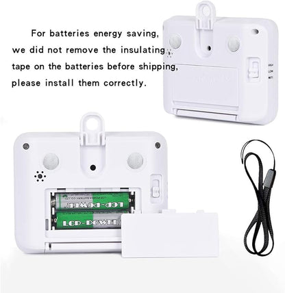 XREXS 4-Channel Digital Kitchen Timer Clock with Large LCD Display, 4 Groups Simultaneous Timing Countdown Up Pocket Timer, Magnetic Attachable (Battery Included) - Image 3