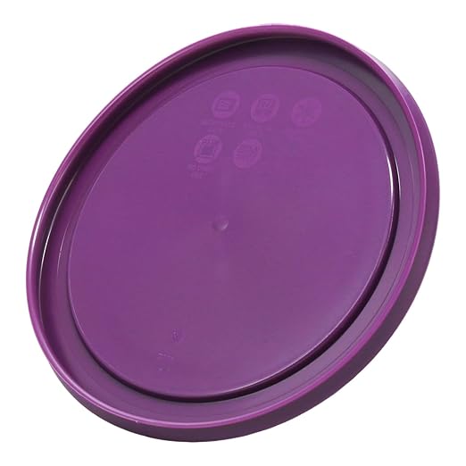 Pyrex 7201-PC Round 4 Cup Storage Lid for Glass Bowls (4, Purple) - Image 5