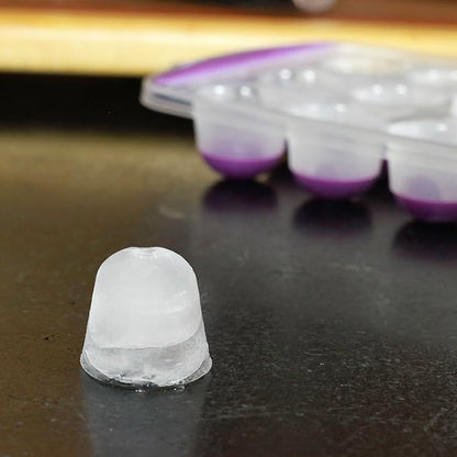 Chef Craft Select Plastic Ice Cube Tray, 11 inch in length yields 21 cubes, Color May Vary