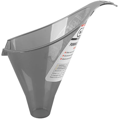 Performance Tool W4056 Clear View Easy-Fill Funnel - 1/2 Pint, Shallow Spout for Radiators and Fluids