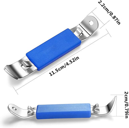 3 Pieces Magnetic Bottle Openers Can Opener Classic Beer Opener Stainless Steel Small Bottle Opener Can Tapper with Magnet for Camping and Traveling HANCELANT - Image 3